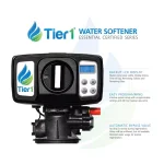 Tier1 Essential Series 48,000 Grain High Efficiency Digital Water Softener - Black thumbnail 2