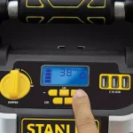 Stanley J7C09D 1400 Peak Amp Jump Starter with 120 PSI Digital Compressor and USB Power Station thumbnail 5