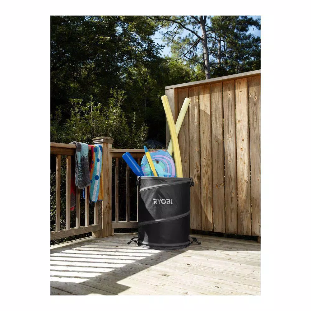 RYOBI 40V MAX Lithium-Ion Jet Fan Blower Kit with 4 Ah Battery, Charger, and Lawn & Leaf Bag