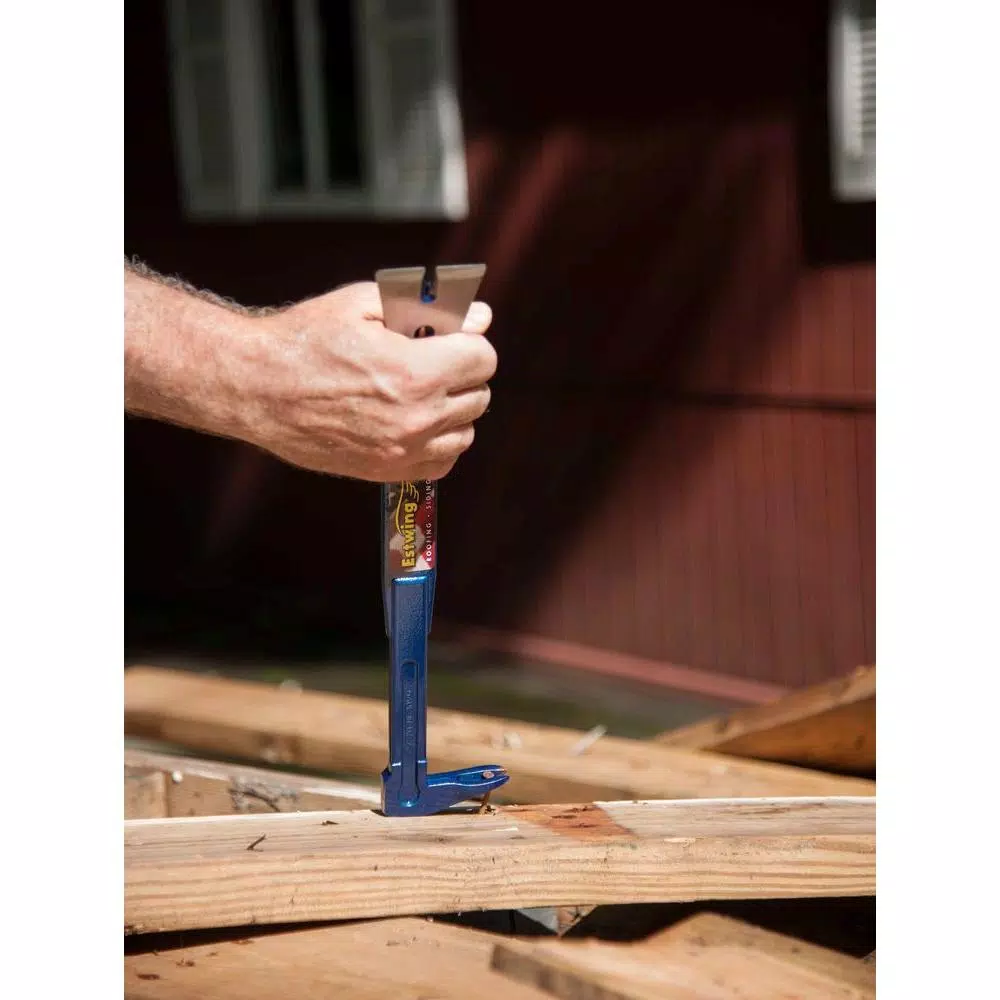 Estwing 17 in. Pro-Claw Contractor Bar, Drop Forged Steel Pry Bar