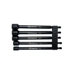 Industro 8-13mm Metric Magnetic Power Nut Setter Set, 5-Piece S2 Steel Impact Rated thumbnail 1