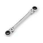TEKTON 12 mm x 14 mm Flex-Head Ratcheting Box End Wrench thumbnail 1