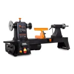 WEN Variable Speed Multi-Directional Cast Iron Wood Lathe with 16 in. Bowl-Turning Back Plate thumbnail 1