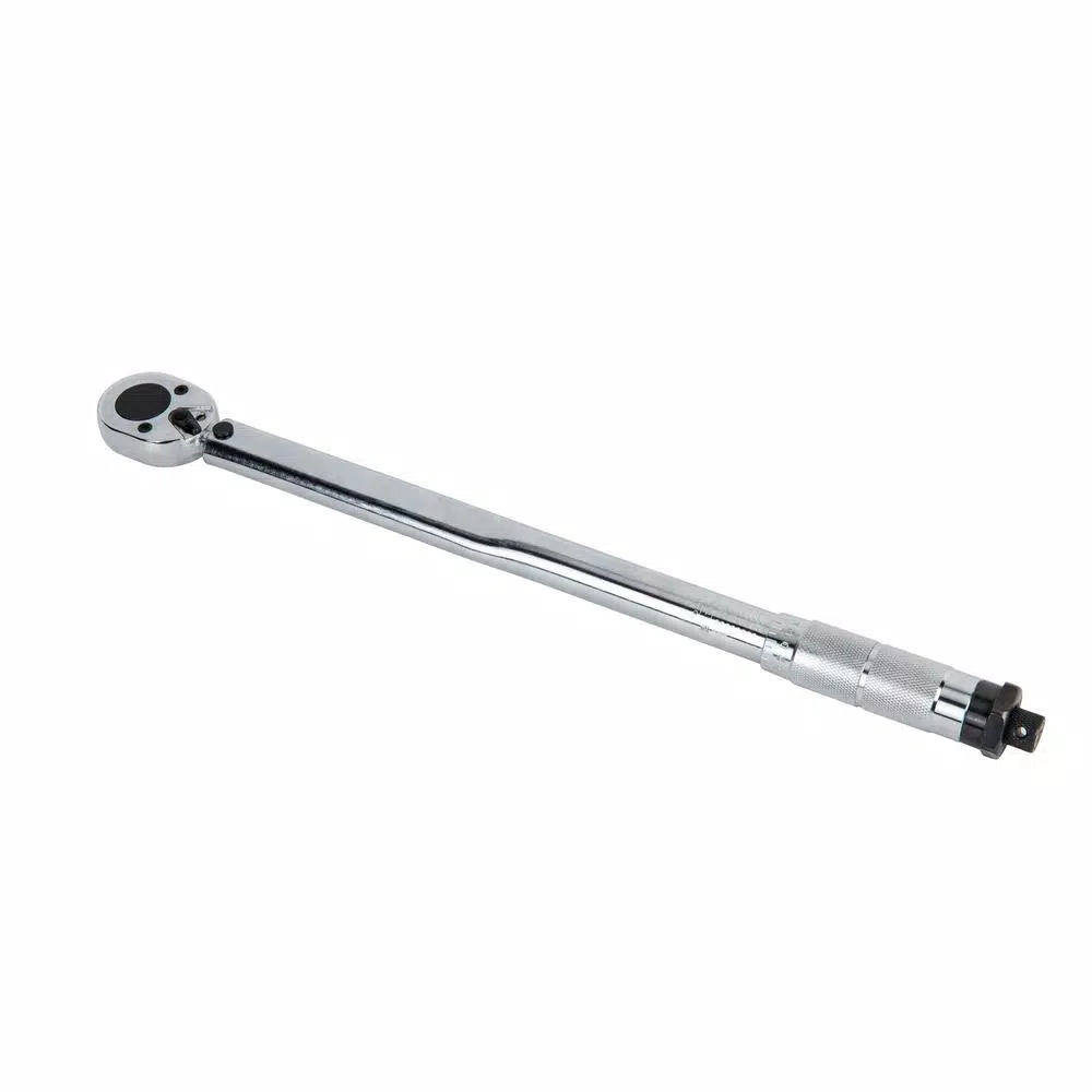 Unbranded COPE 1/2 in. Drive Click Torque Wrench, 10-150 ft.-lb., Flex-Head All-Steel Construction