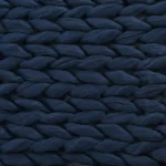 Noble House Marnie Blue Acrylic Throw Blanket - Modern Solid Pattern thumbnail 3