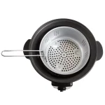 Continental 5.8 Qt. Electric Deep Fryer and Multi-Cooker, Stainless Steel thumbnail 5