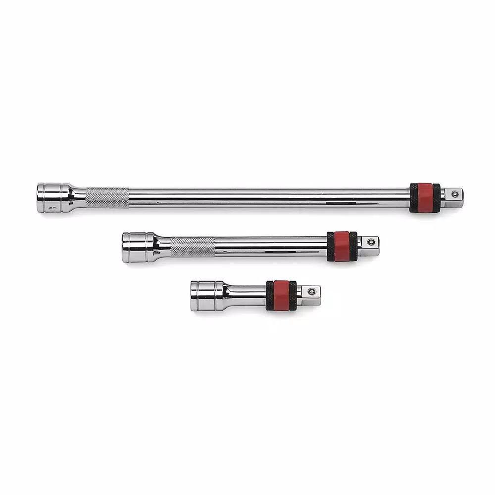 GEARWRENCH 1/4 in. Drive Locking Extension Set, 3-Piece (2 in., 3 in., 6 in.)