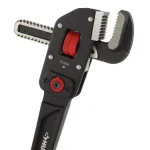 Husky 10 in. Multi-Angle Pipe Wrench with Flex-Head and Aluminum Body thumbnail 7