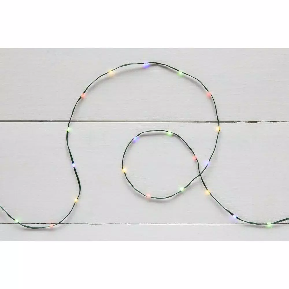 Home Accents Holiday 800-Count Micro Plus Color Changing LED Specialty Lights, 133 ft. Warm White to Multi-Color