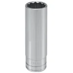 Husky 1/2 in. Drive 12-Point SAE Deep Socket, 1/2 in. thumbnail 1