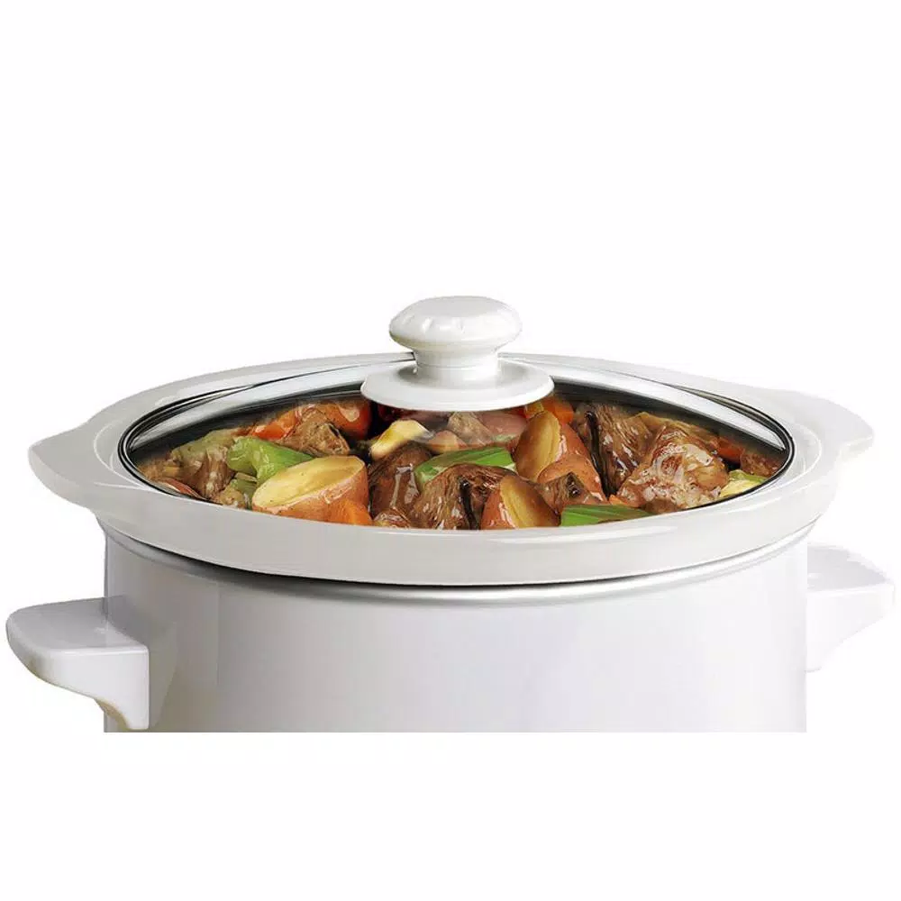 Brentwood Appliances SC-115W 1.5 Qt. Slow Cooker, White