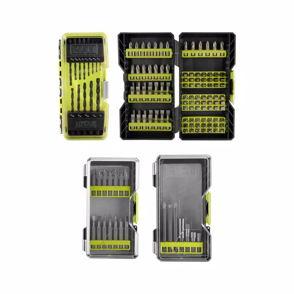 RYOBI 150-Piece Drill and Drive Multi-Pack Bit Set
