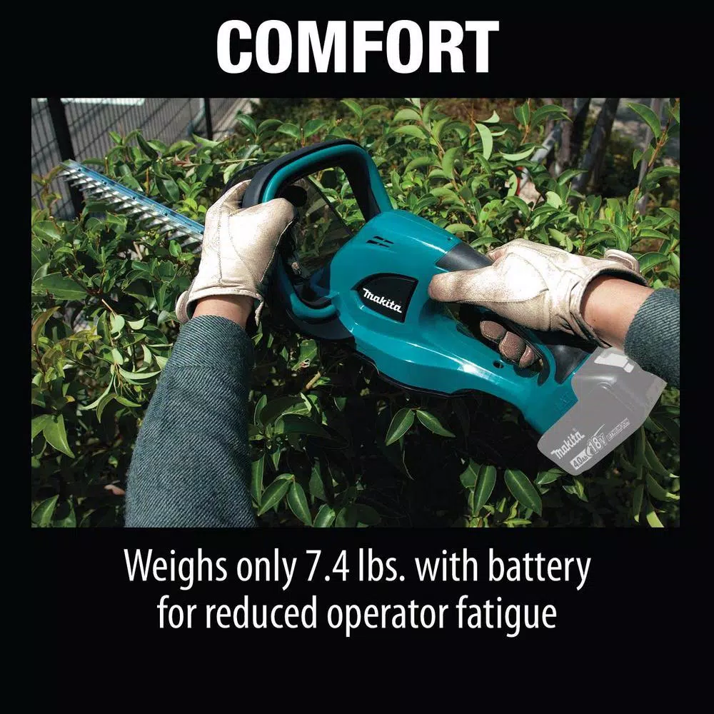 Makita 18V LXT Brushless String Trimmer Kit with 4.0Ah Battery, Charger & Bonus 22 in. Cordless Hedge Trimmer