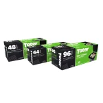 Toter 96 Gallon Trash Can Liners, 1.1 Mil Thick, 10-Count thumbnail 2