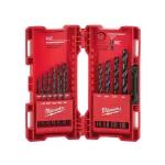 Milwaukee Thunderbolt Black Oxide Twist Drill Bit Set, 15-Piece thumbnail 1