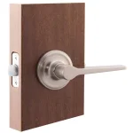 Copper Creek Zane Contemporary Satin Stainless Steel Passage Door Lever thumbnail 2