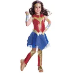 DC Comics Justice League Wonder Woman Deluxe Girls Halloween Costume, X-Large thumbnail 1