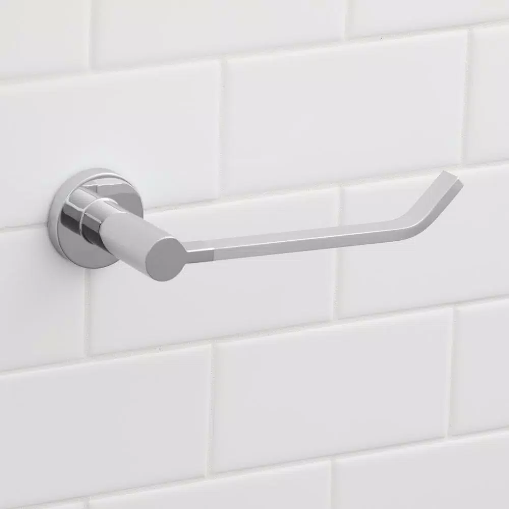 Glacier Bay Modern Toilet Paper Holder, Chrome Finish