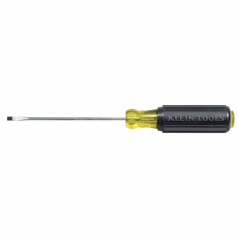 Klein Tools 3/32 in. Mini Flat Head Screwdriver with 3 in. Round Shank and Cushion-Grip Handle