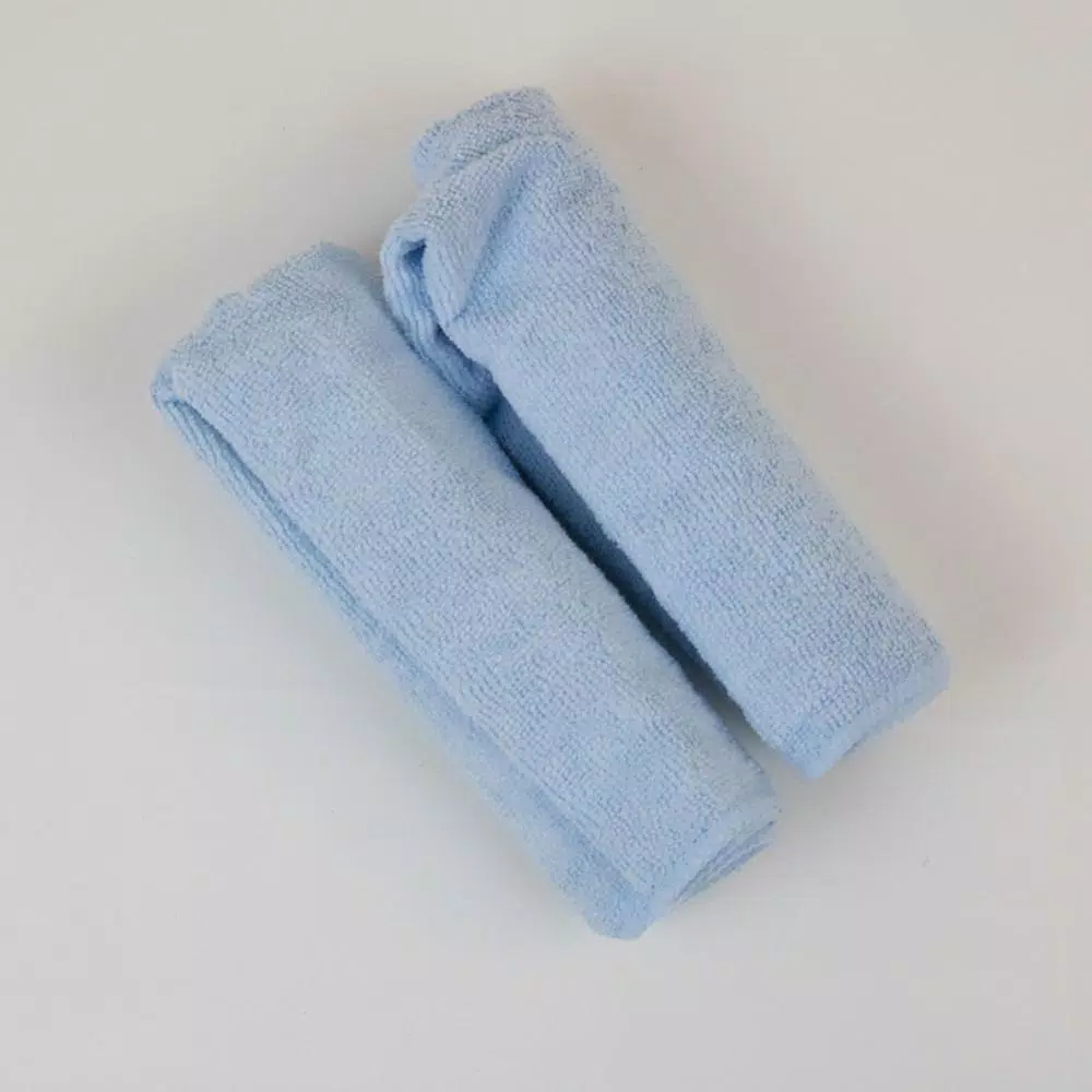 Endust 15 in. x 15 in. Microfiber Cleaning Cloths, Blue, 16-Pack