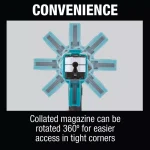 Makita Collated Autofeed Screwdriver Magazine (199145-0) for Cordless and Corded Screwdrivers thumbnail 9