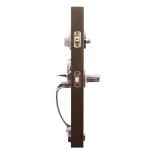 Copper Creek Colonial Handleset with Waverlie Lever Trim, Antique Nickel thumbnail 3