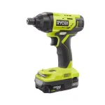 RYOBI 18V ONE+ Cordless 1/4 in. Impact Driver Kit with (2) 1.5 Ah Batteries, Charger, Bag, and 20-Piece Bit Set thumbnail 5