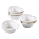 MALACASA 3.5 in. White Ceramic Ramekins Set of 6 - Porcelain Souffle Dishes thumbnail 1