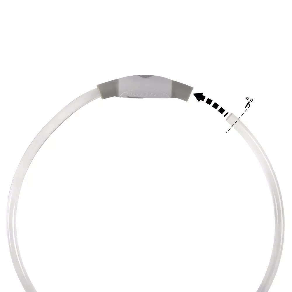 Nite Ize NiteHowl LED Rechargeable Safety Necklace, Disc-O Select Multi-Color Dog Collar