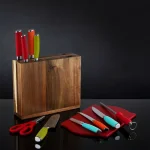 Fiesta 12-Piece Multicolor Forged High-Carbon Stainless Steel Knife Block Set thumbnail 3