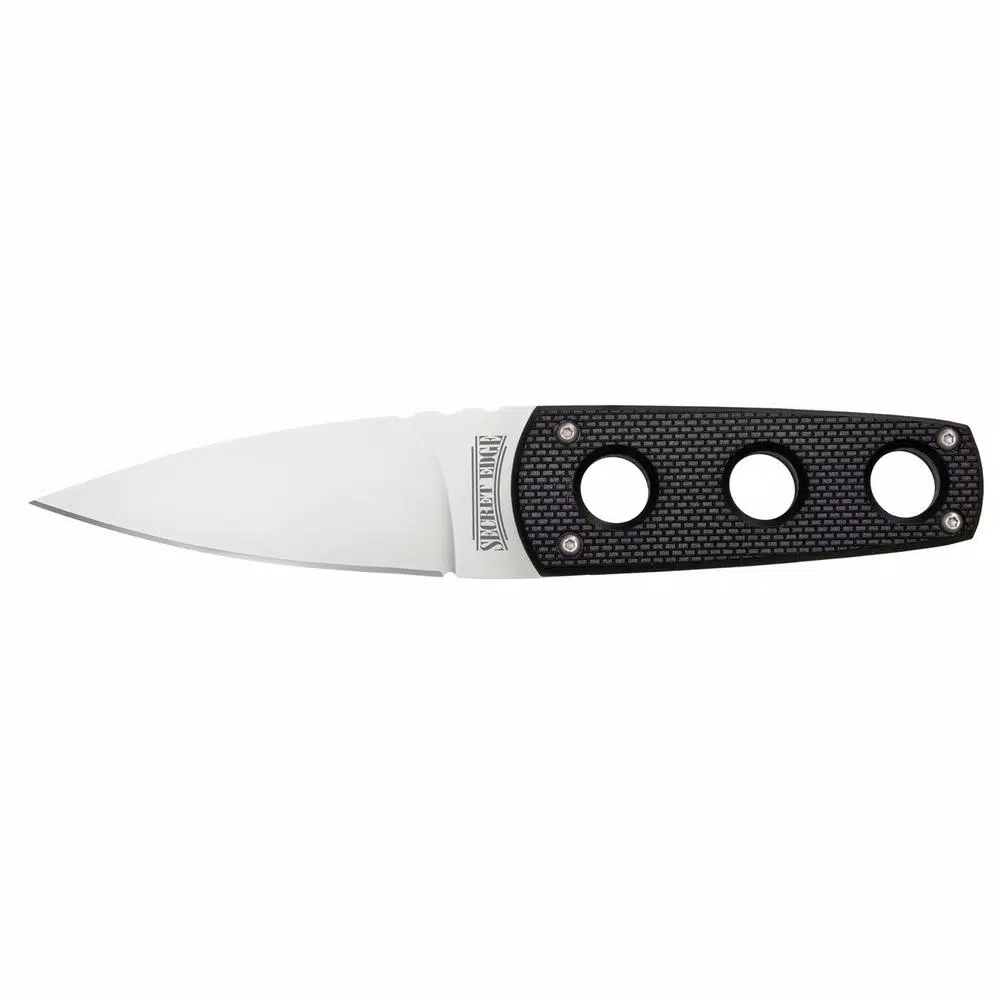 Cold Steel Secret Edge 3.5 in. Neck Fixed Blade Knife with Secure-Ex Sheath