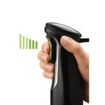 Braun MultiQuick 7 MQ725 SmartSpeed 400W Immersion Hand Blender with Chopper and Whisk, Black/Stainless Steel thumbnail 3