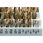 WEN 29-Piece Gold Oxide HSS Twist Drill Bit Set with Carrying Case thumbnail 4
