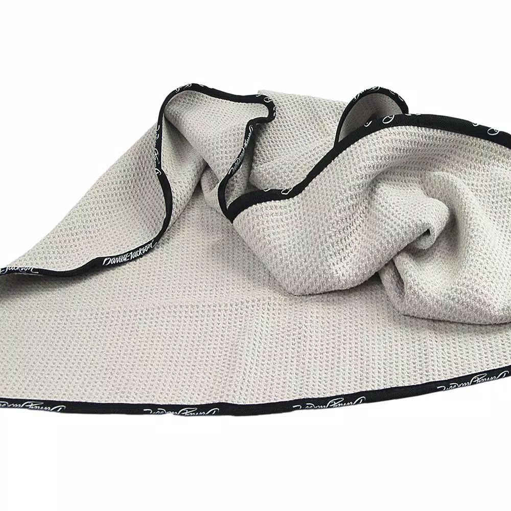 Barrett-Jackson Waffle Weave Drying Towel Kit - 2 Piece Car Care Set