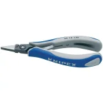 KNIPEX 5-1/4 in. Precision Electronics Pliers with Flat Tips thumbnail 1
