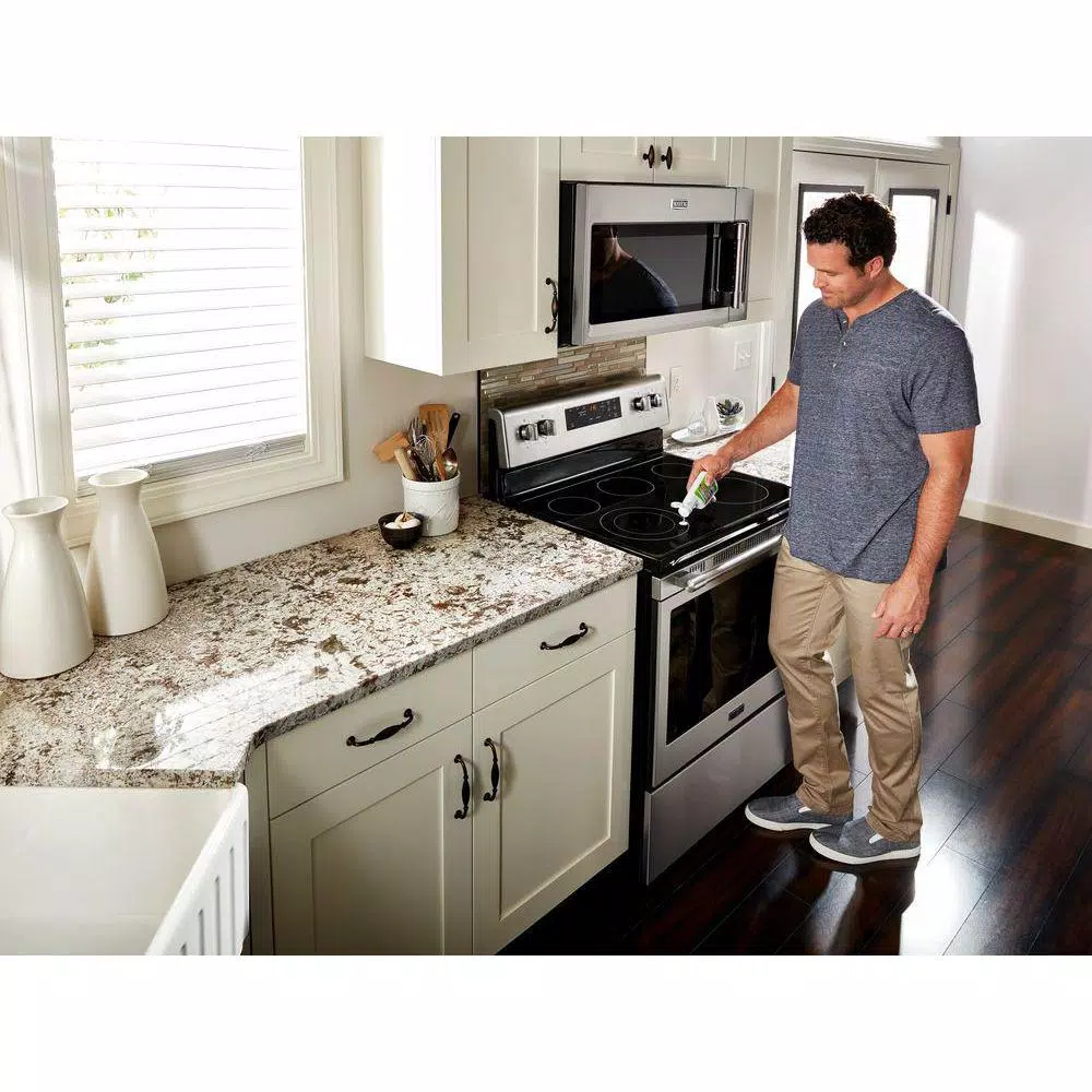 Affresh Afresh Cooktop Cleaner, 10 oz. Non-Abrasive Liquid for Glass, Ceramic, and Porcelain