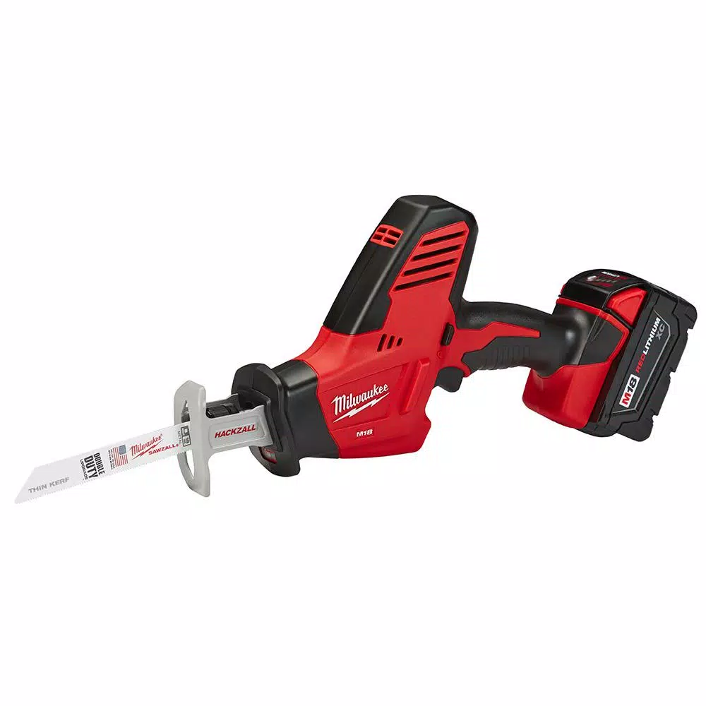 Milwaukee M18 18V Lithium-Ion Cordless 5-Tool Combo Kit with Grinder, Multi-Tool, and HACKZALL