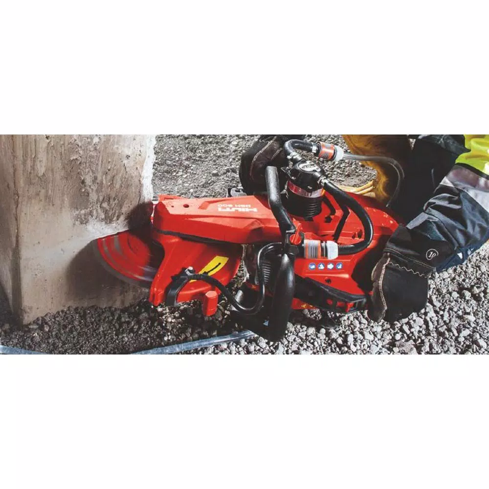 Hilti DSH 600-X 12 in. Hand Held Gas Saw with 12 in. SPX Diamond Blade