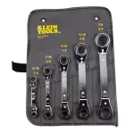 Klein Tools 5-Piece Reversible Ratcheting Offset Box Wrench Set thumbnail 5