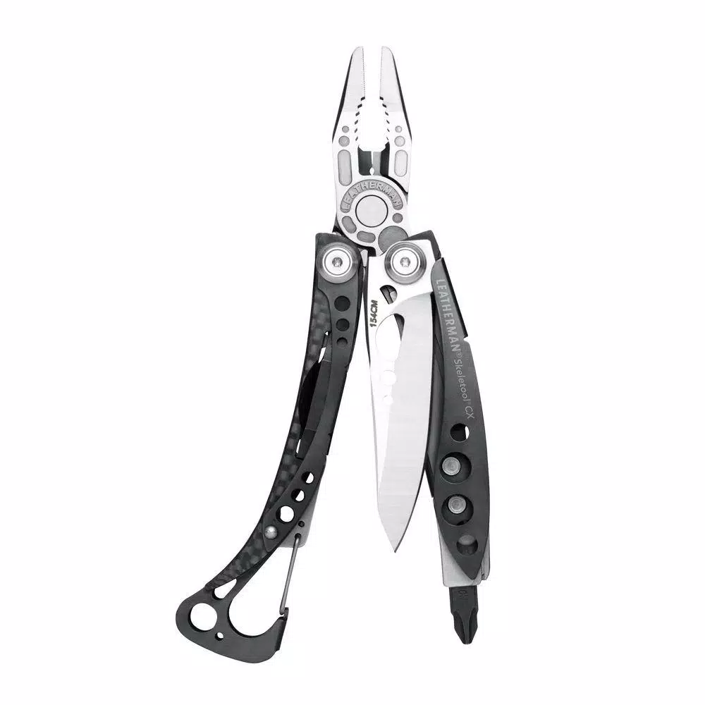 Leatherman Tool Group Leatherman Skeletool CX 7 Multi-Tool with 154 CM Stainless Steel Blade and Bit Driver
