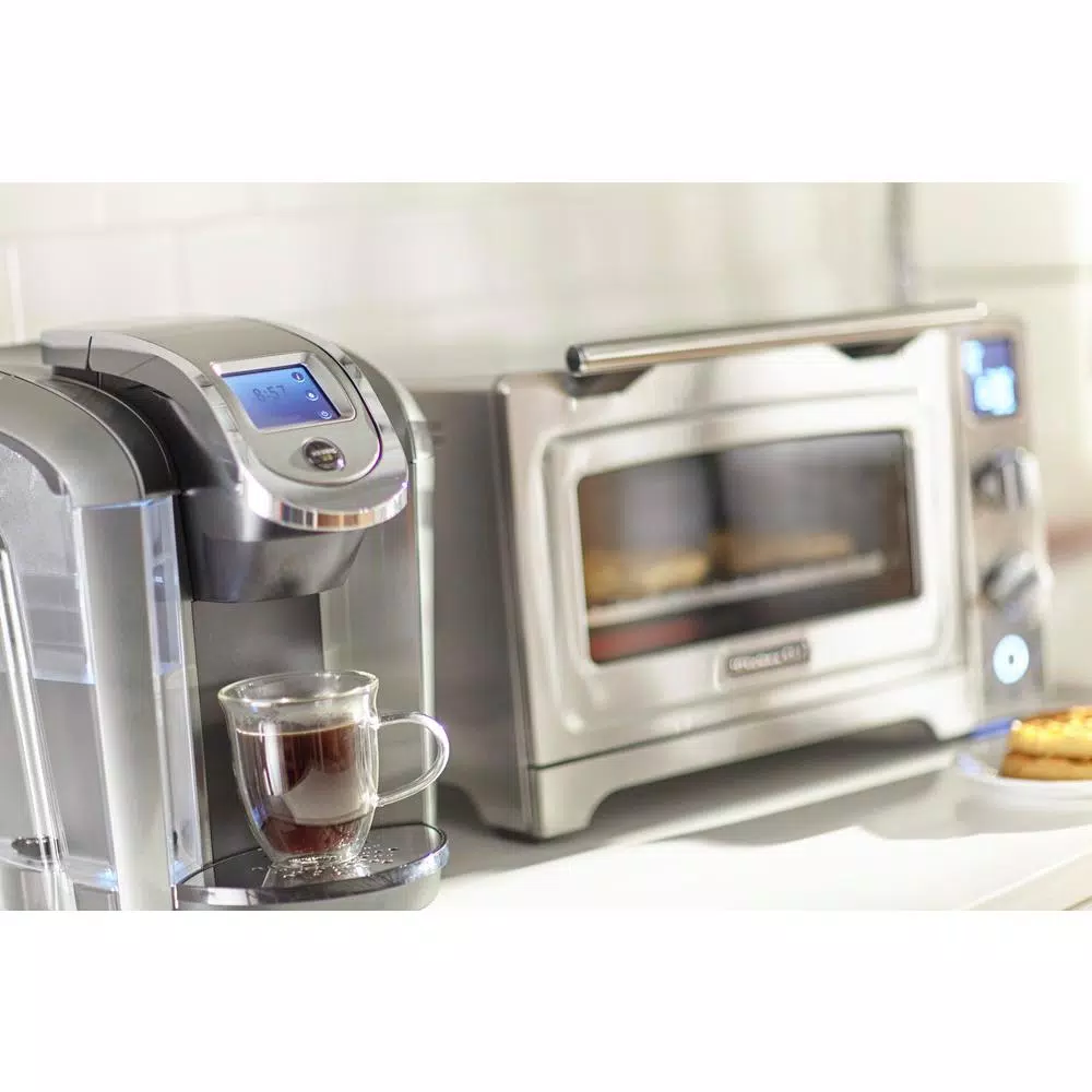 KitchenAid 12 in. Digital Countertop Convection Toaster Oven, 2000W, Stainless Steel