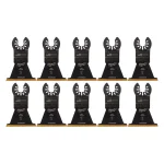 Milwaukee 2-1/2 in. Titanium Bi-Metal Universal Fit Oscillating Multi-Tool Blades, 10-Pack thumbnail 5