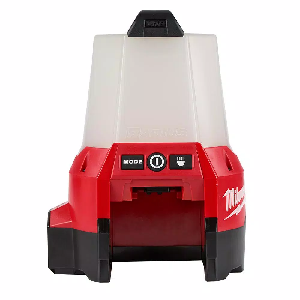 Milwaukee M18 RADIUS Compact Site Light with Flood Mode, 2200 Lumens (Tool-Only)