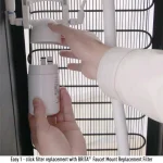 Brita Bottom-Loading Water Cooler with Built-In Filter, Black Stainless Steel, Hot and Cold thumbnail 4