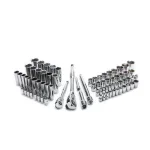 Husky 75-Piece Mechanics Tool Set with 144-Position Pro Access Ratchets thumbnail 2