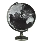 Replogle National Geographic Bancroft 12 in. Political Desk Globe with Satin Nickel Base thumbnail 1