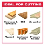 Diablo 7-1/4 in. 24-Teeth Tracking Point Framing Circular Saw Blade thumbnail 2