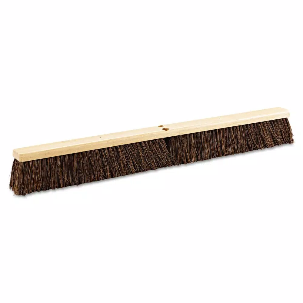 Boardwalk 36 in. Palmyra Bristle Floor Brush Head with Hardwood Block