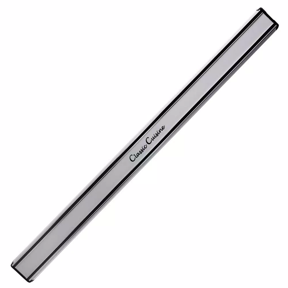 Classic Cuisine 22 in. Silver Magnetic Aluminum Knife Storage Bar