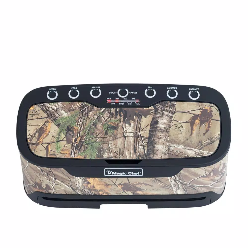 Magic Chef Realtree Xtra Camouflage Food Vacuum Sealer with Dual Pump